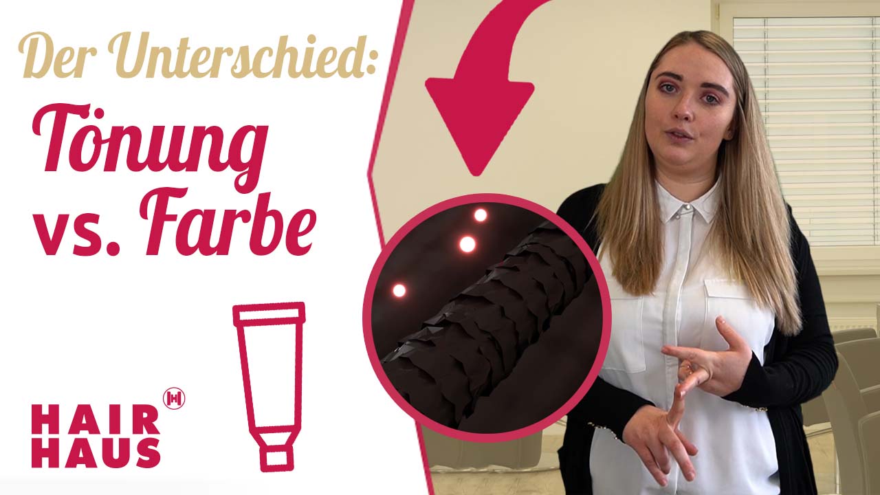 Haarfarbe vs. Tönung - Wo liegt der Unterschied?